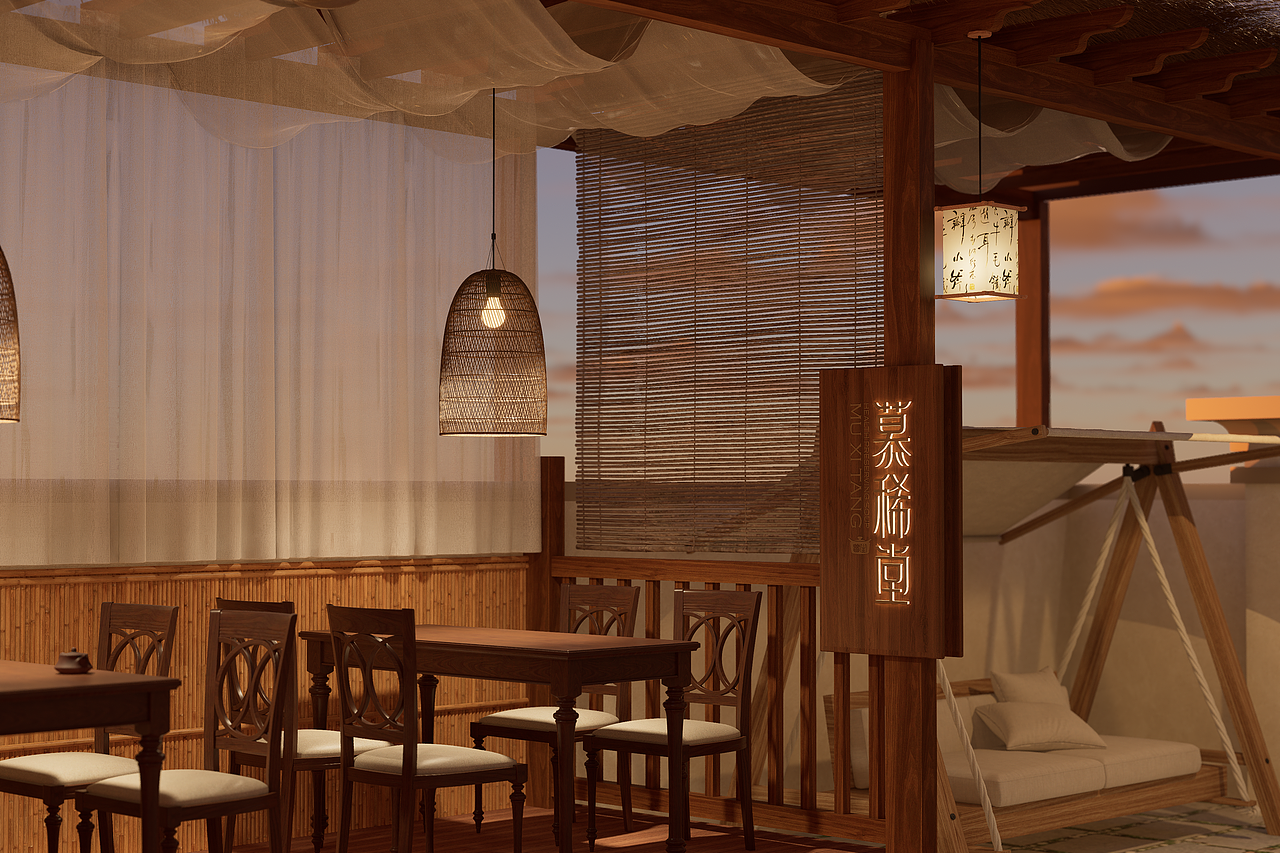 慕稀堂｜空间设计｜餐饮设计｜品牌设计｜拾点设计制造（图ZMzgxMTQ4MTIw） - 酒店餐饮设计 - 站酷设计师拾点品牌设计原创素材 - 站酷ZCOOL