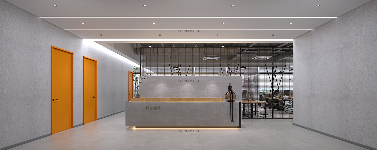 一位女老板的办公室