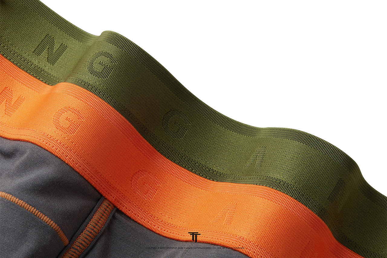 白底静物|男士内裤细节白底图