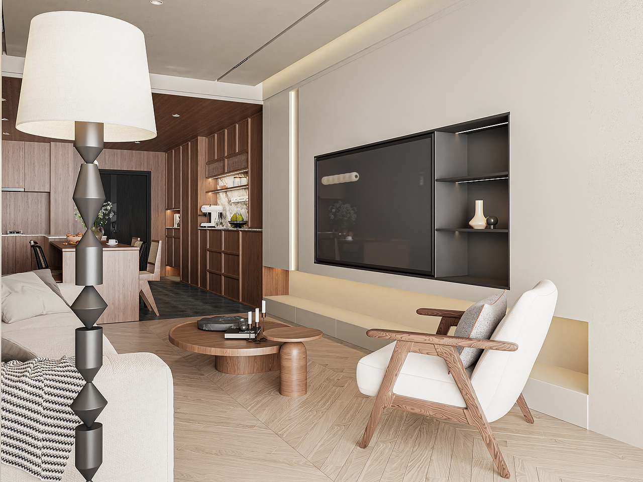 中古风--效果图提案（图ZMzgxMjA1MzM2） - 家装设计 - 站酷设计师妖然CN原创素材 - 站酷ZCOOL