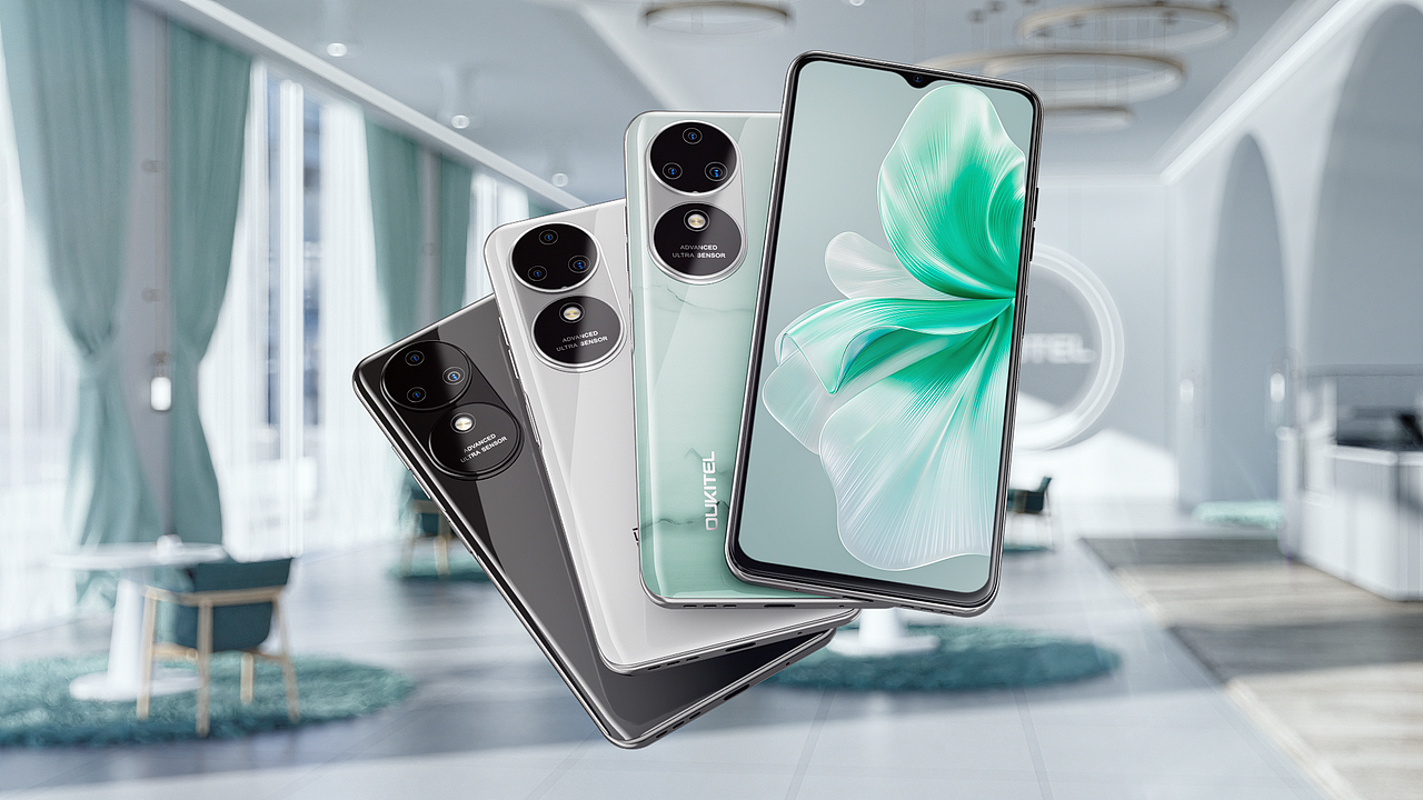 OUKITEL C38 手机C4D动画