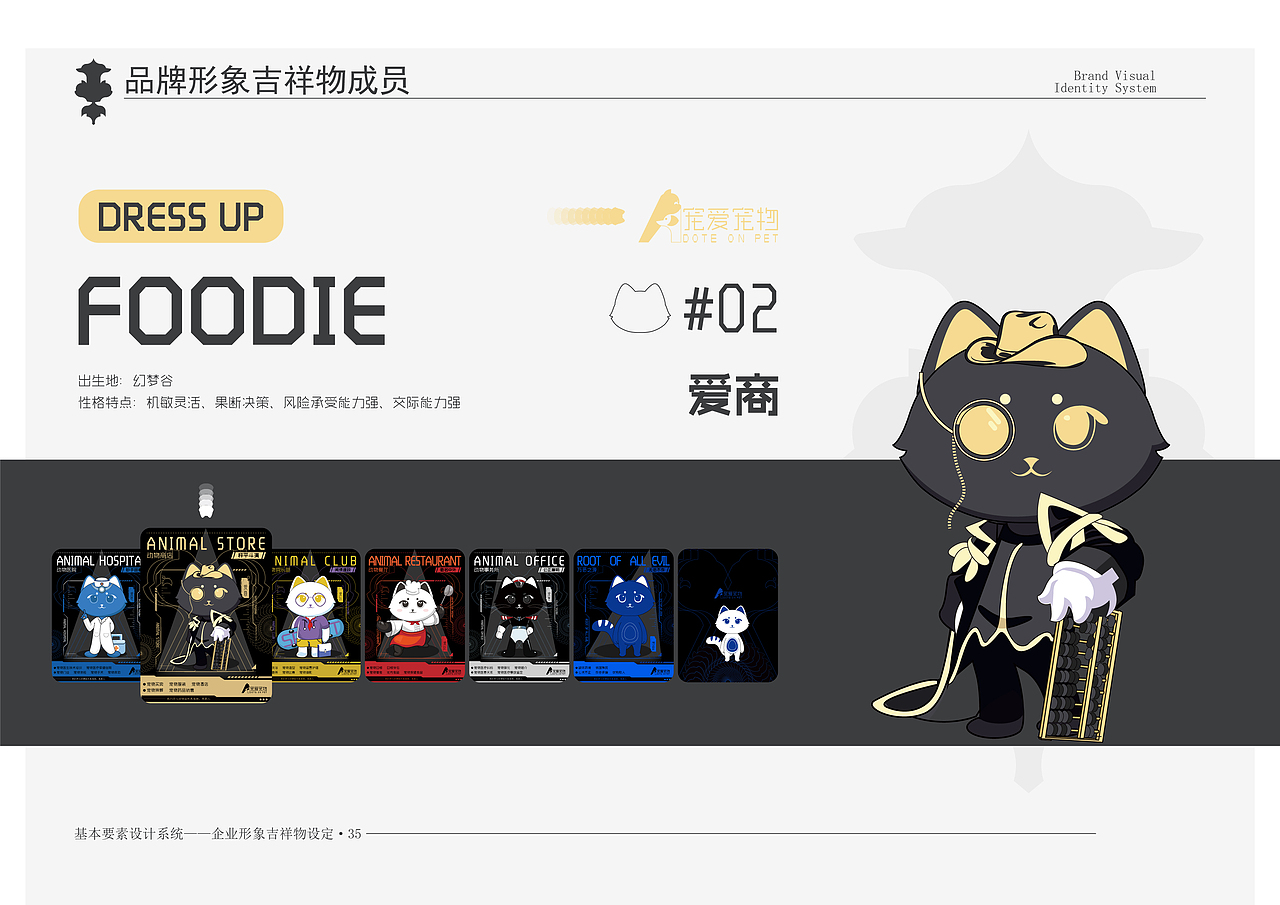 宠爱宠物VI品牌形象设计