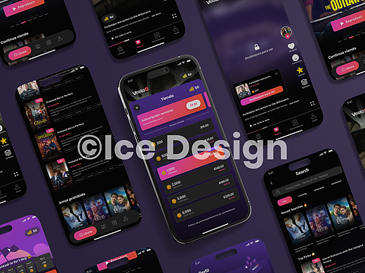 ©Ice Design x Veelo 短视频APP UI设计