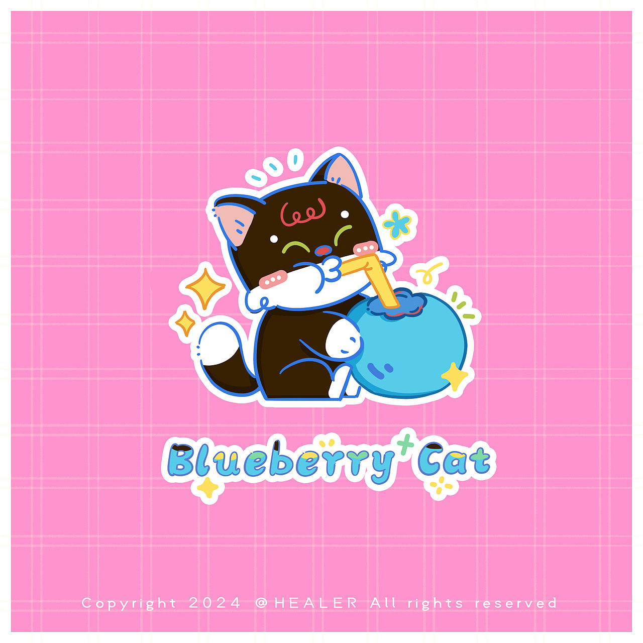 水果猫猫合集（图ZMzgxMjE5ODg4） - 儿童插画 - 站酷设计师苹果喵Healer原创素材 - 站酷ZCOOL