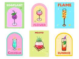 mojito插画&海报设计