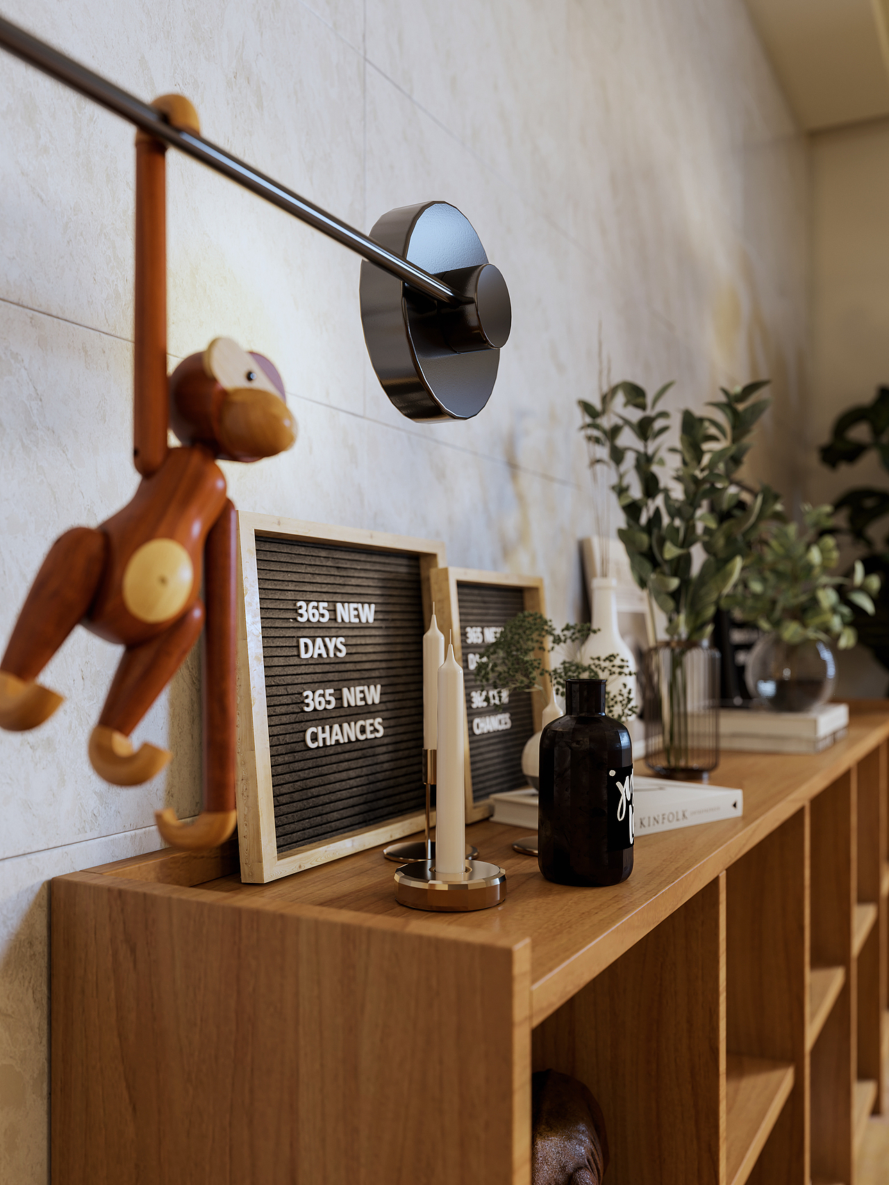 近期渲染丨温馨小家