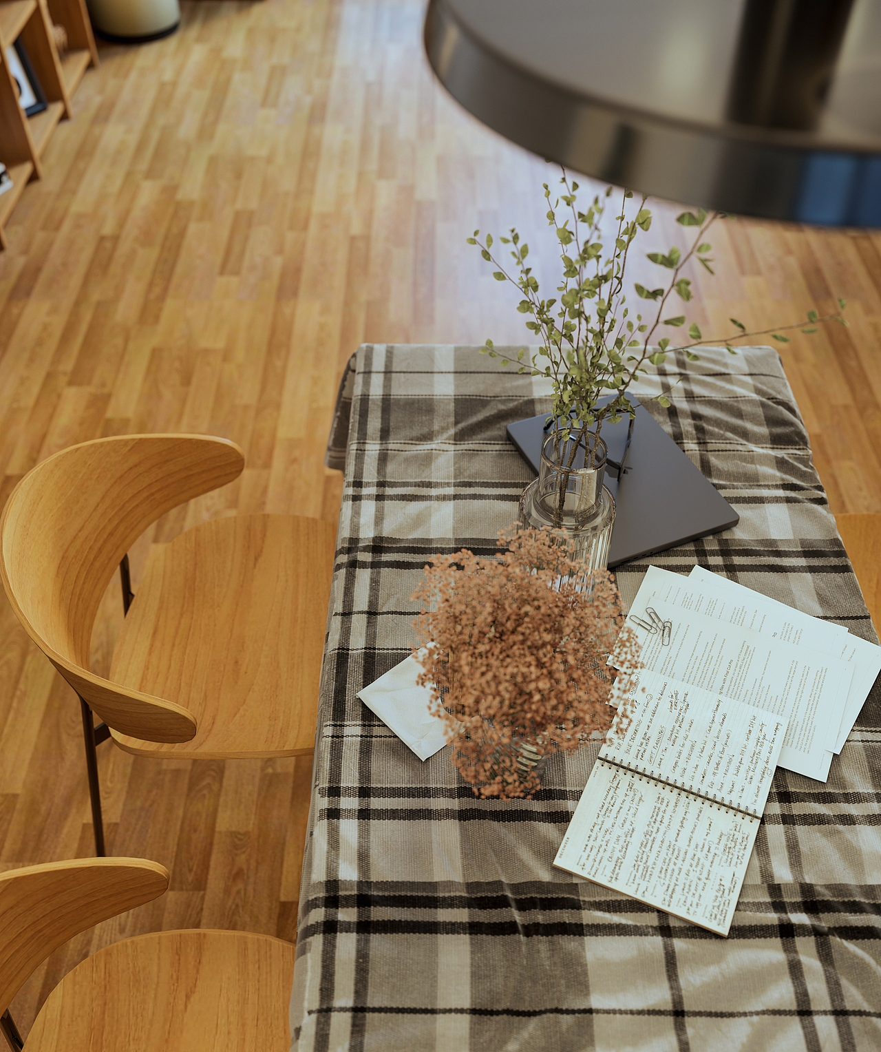 近期渲染丨温馨小家