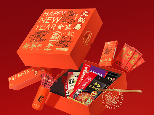 新年礼盒 ｜「海底捞调味料」新春礼盒