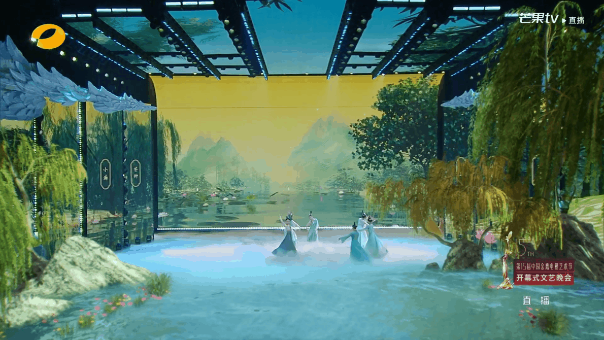 YINGSTUIDO|第15届中国金鹰节开幕式文艺晚会舞台视觉（图ZMzgxMjUxMDE2） - 其他影视 - 站酷设计师影工作室数字视觉原创素材 - 站酷ZCOOL