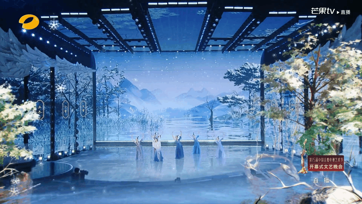 YINGSTUIDO|第15届中国金鹰节开幕式文艺晚会舞台视觉（图ZMzgxMjUxMDI4） - 其他影视 - 站酷设计师影工作室数字视觉原创素材 - 站酷ZCOOL