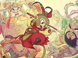 中国风元素插画