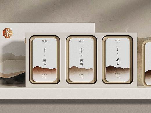 产品包装设计：雅致中式茶叶礼盒