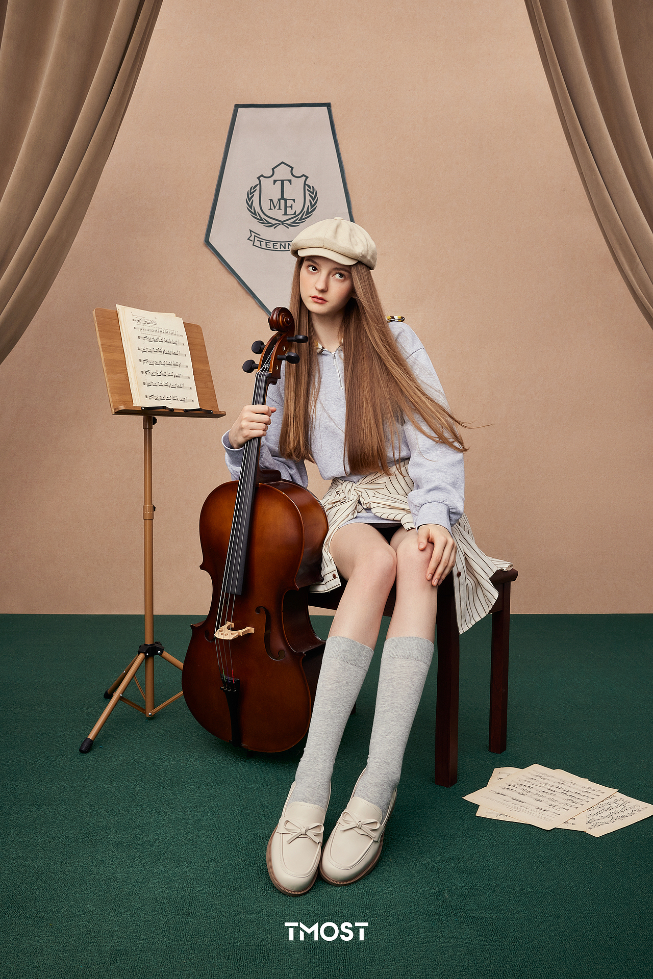 春季形象拍摄|我们为天美意拍摄的春季学院主题