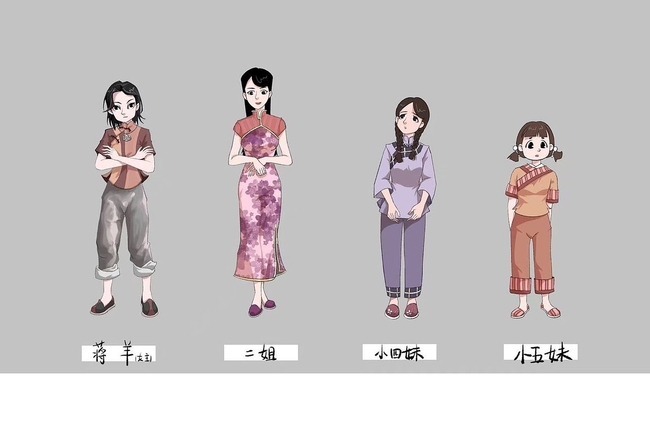 角色库（图ZMzgxMjc1NzE2） - 其他动漫 - 站酷设计师呆毛大风吹原创素材 - 站酷ZCOOL