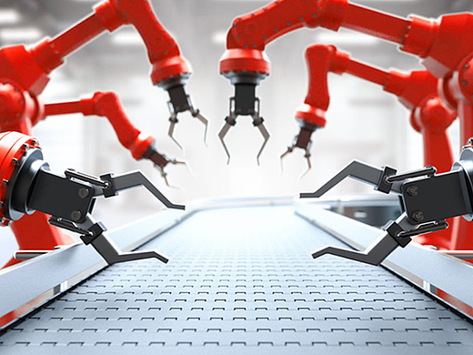 隆深机器人标志设计/品牌形象设计