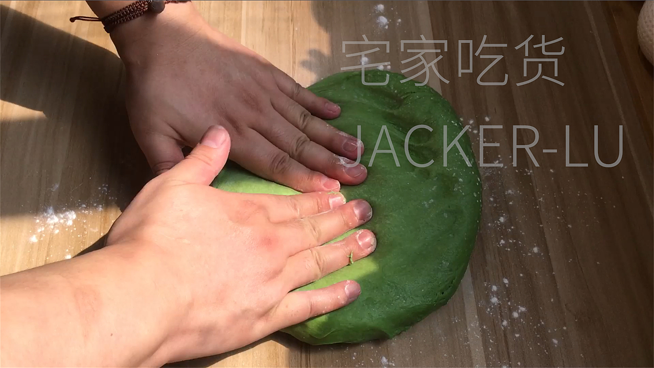 抹茶超软小面包 ,一口沦陷的清新滋味。