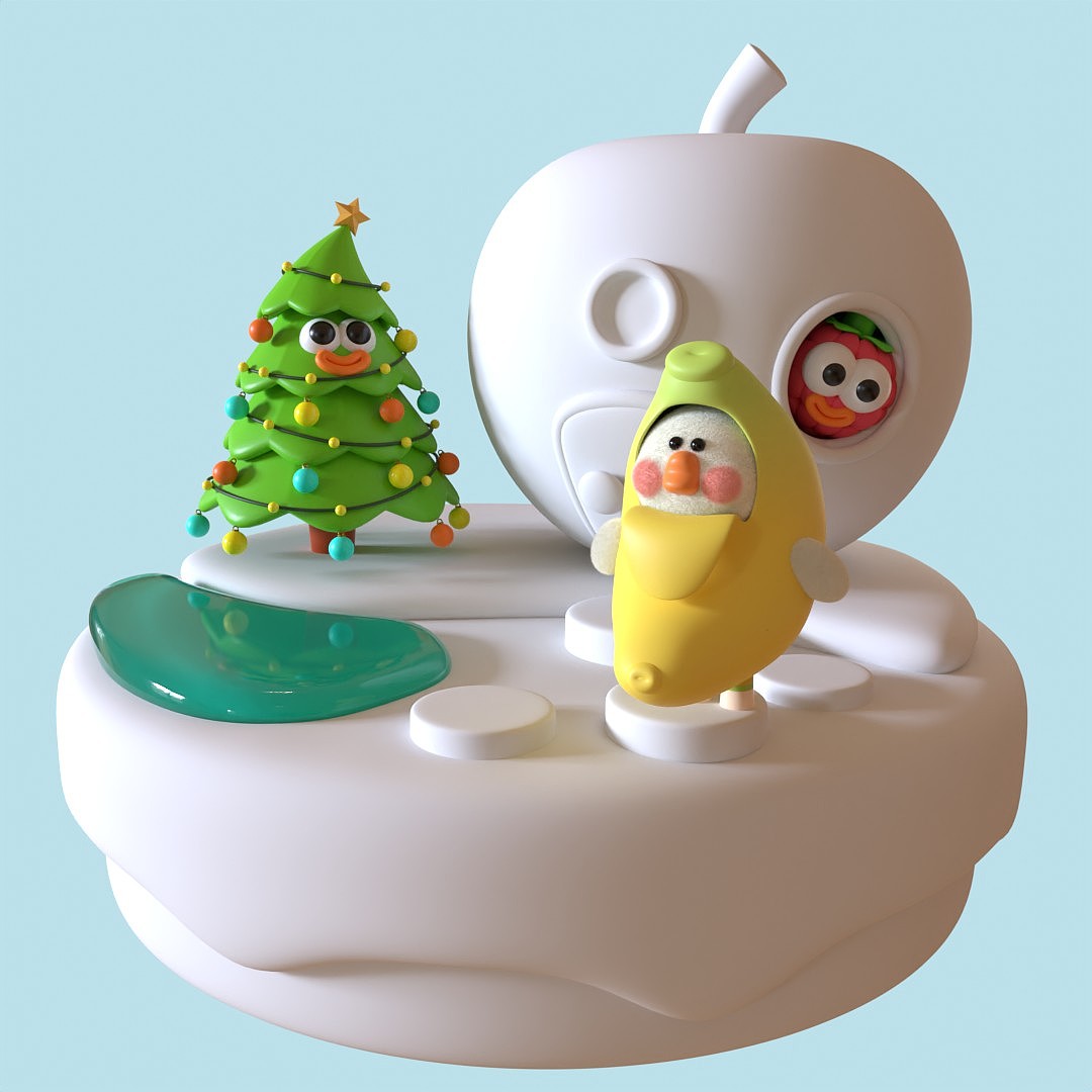 哈~圣诞节的苹果屋还在加班加点中~最近快捷键有点健步如飞…