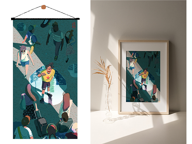 难过的时候有人对我碰拳加油该多好