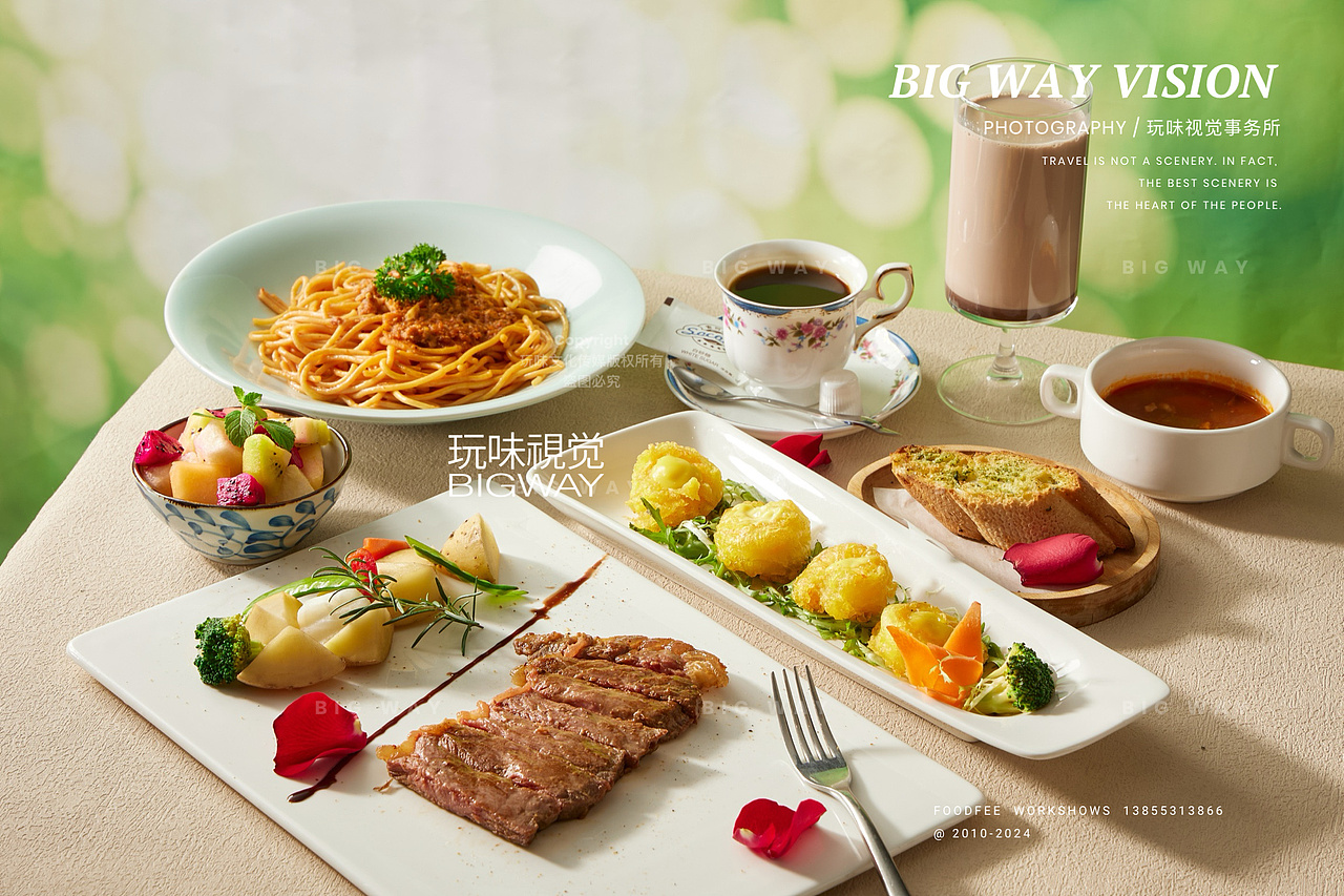 西餐吧台茶饮咖啡西点｜上岛咖啡×BIG WAY 玩味