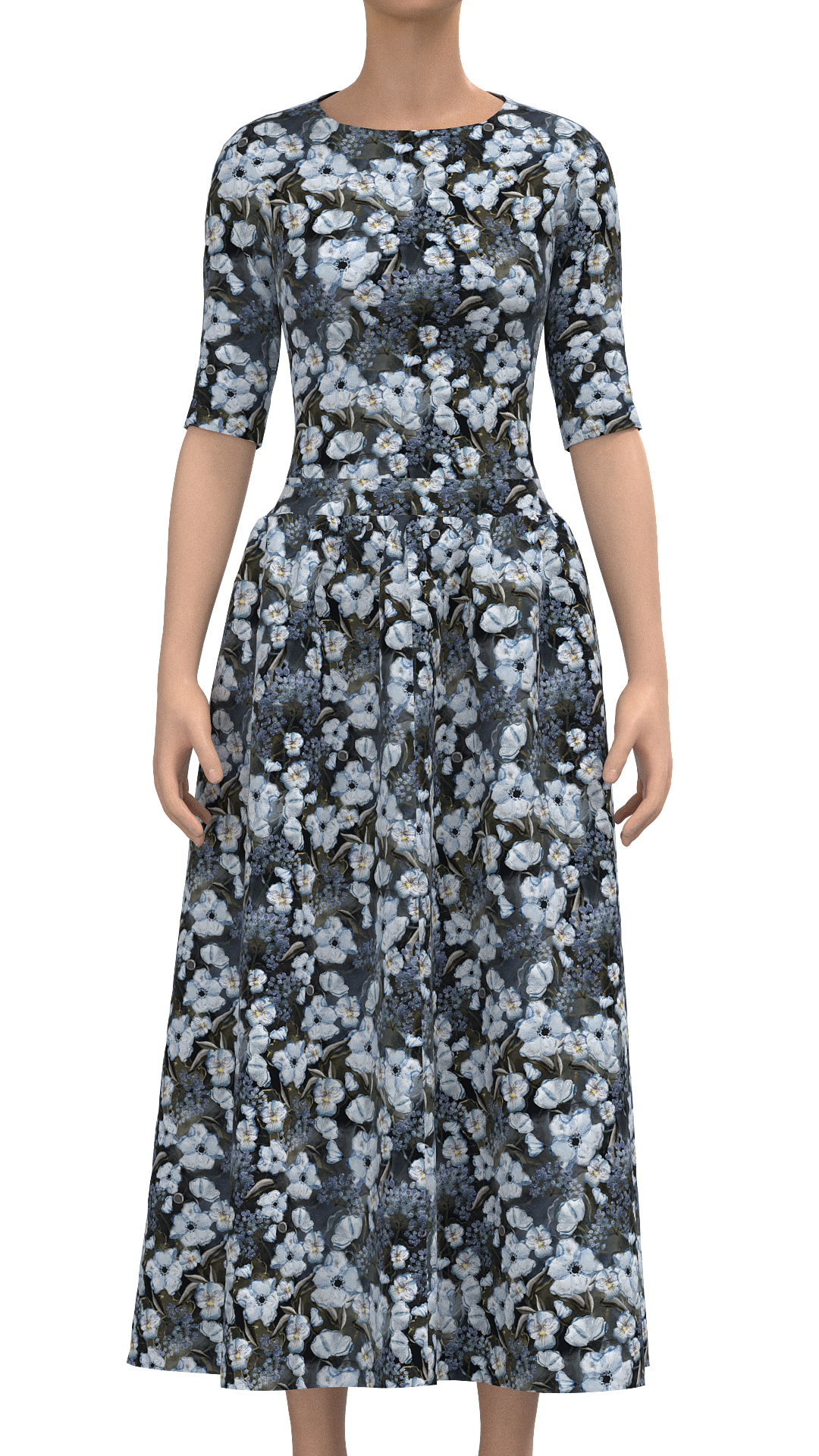 连衣裙clo走秀（图ZMzgxMzEzMjcy） - 休闲/流行服饰 - 站酷设计师hrzz原创素材 - 站酷ZCOOL