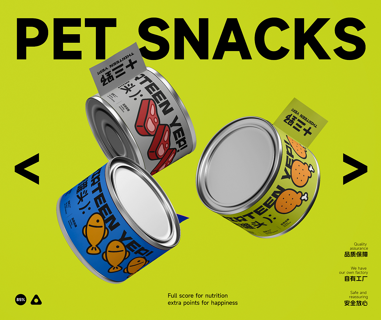 十三野 | 宠物零食品牌全案设计