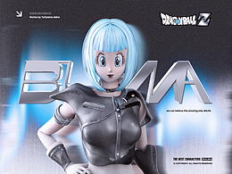 龙珠二创形象—Futuristic BULMA