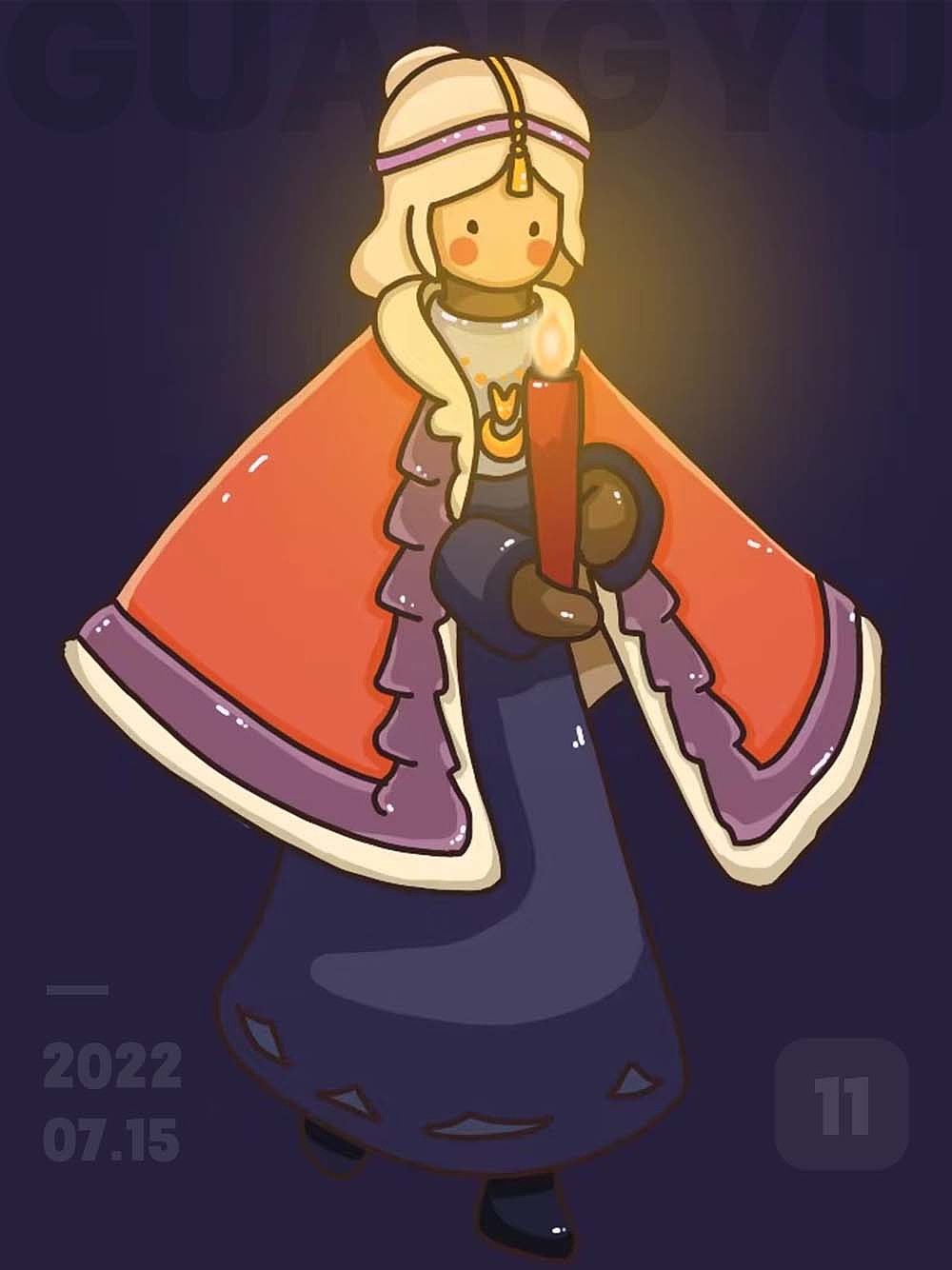 光遇手繪（圖ZMzgxMzM4NjA0） - 商業(yè)插畫(huà) - 站酷設(shè)計(jì)師我是玉米呀原創(chuàng)素材 - 站酷ZCOOL