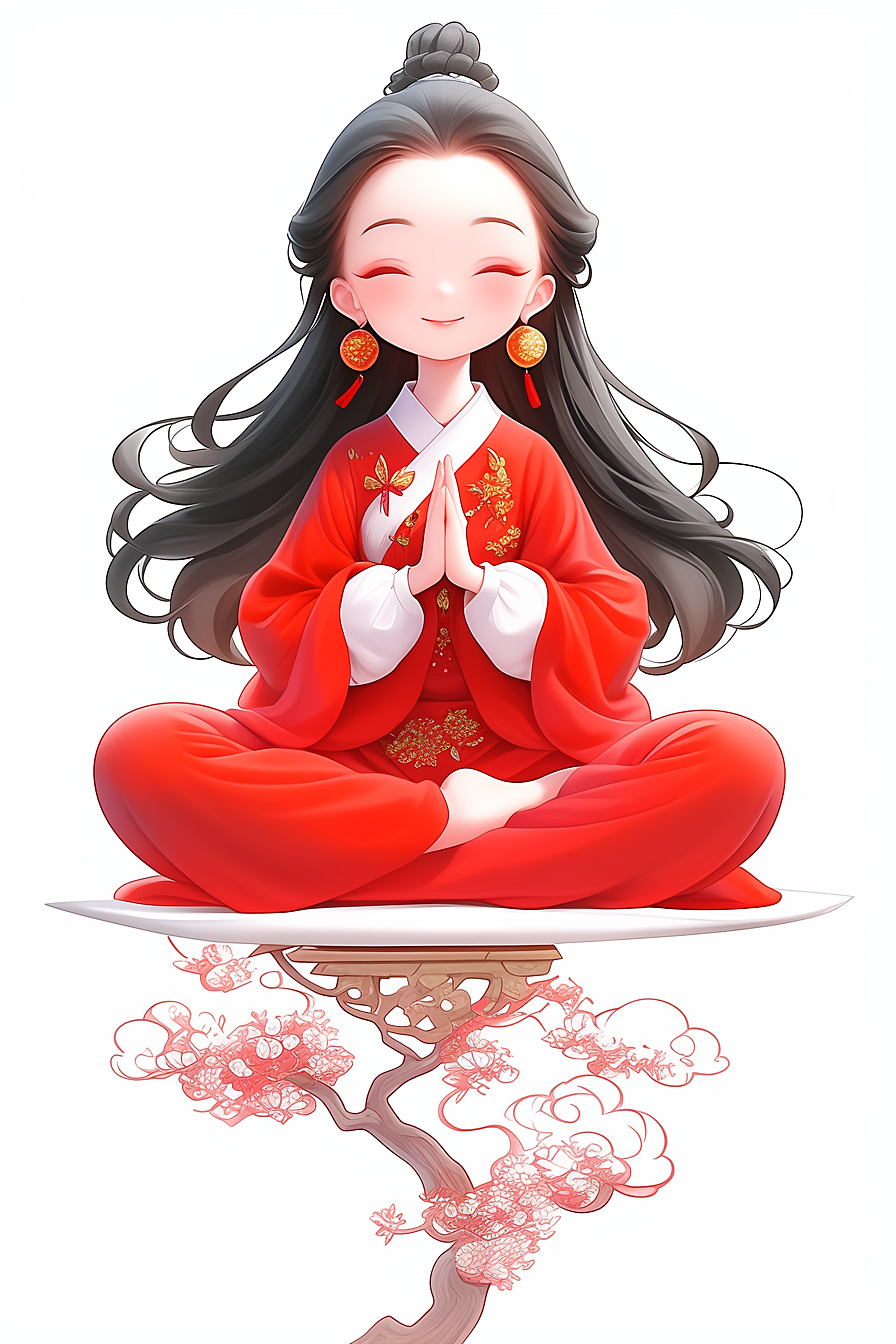 禅意修身养性人物素材（图ZMzgxMzM5MTM2） - AI作品 - 站酷设计师智启万物原创素材 - 站酷ZCOOL