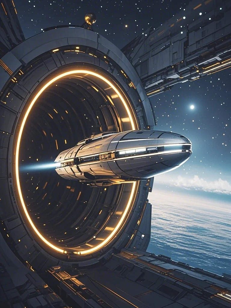 宇宙飞船系列（图ZMzgxMzQwMTg0） - AI作品 - 站酷设计师waakon原创素材 - 站酷ZCOOL