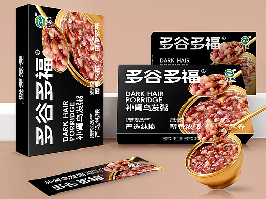 多谷多福养生粥品牌包装设计