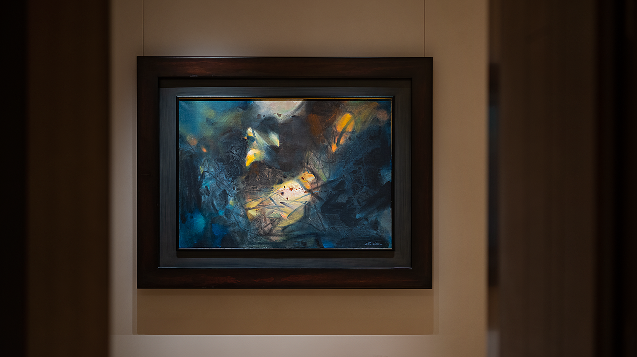 鸿艺源：城央之上538m²书香萦绕、艺术气质拉满的家！（图ZMzgxMzU2MDU2） - 家装设计 - 站酷设计师鸿艺源设计原创素材 - 站酷ZCOOL