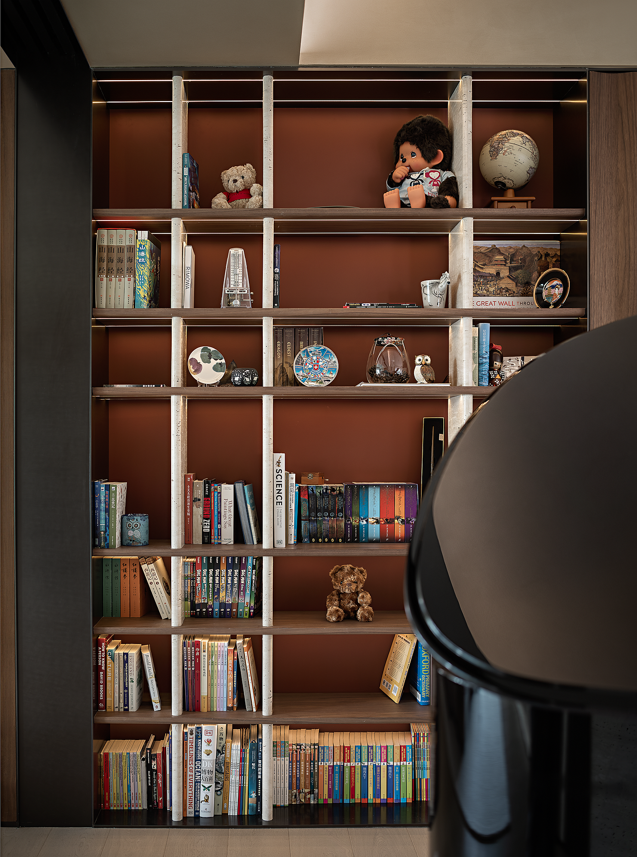 鸿艺源：城央之上538m²书香萦绕、艺术气质拉满的家！（图ZMzgxMzU2MzU2） - 家装设计 - 站酷设计师鸿艺源设计原创素材 - 站酷ZCOOL