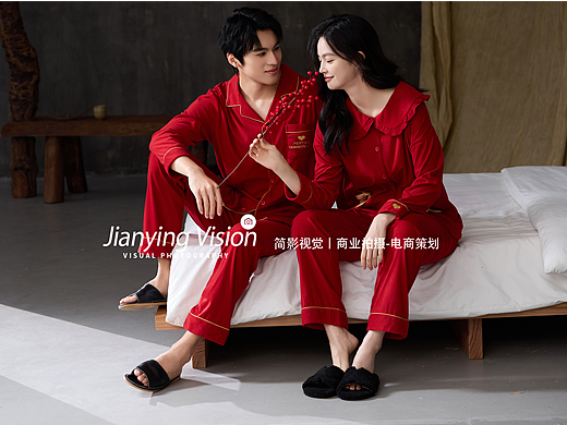杭州情侣家居服摄影/睡衣拍摄/家居服摄影
