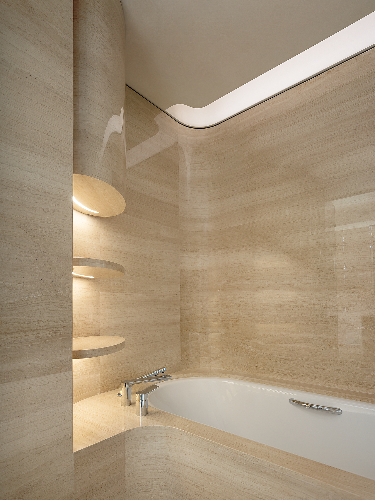 鸿艺源：城央之上538m²书香萦绕、艺术气质拉满的家！（图ZMzgxMzU3NTky） - 家装设计 - 站酷设计师鸿艺源设计原创素材 - 站酷ZCOOL