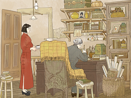 臨摹上色（原作者忘記，如有發(fā)現，麻煩告知）