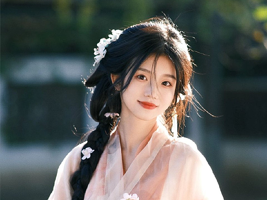 古韵风华：胶片中的汉服佳人