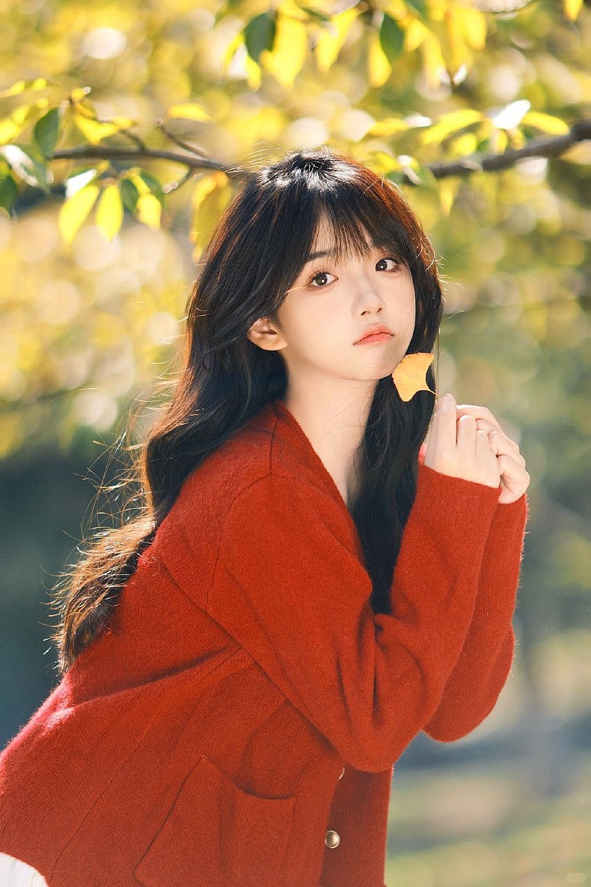 红韵秋恋:胶片中的浪漫时光