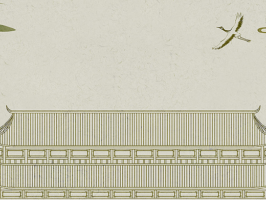 中国风插画——长安古建筑