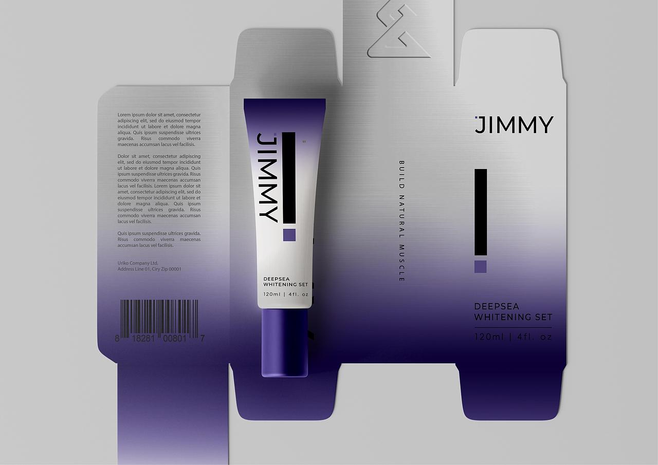 JIMMY吉米无添加美妆品牌全案升级定位设计包装定位（图ZMzgxMzcyNjAw） - 包装 - 站酷设计师INHEART上海因心原创素材 - 站酷ZCOOL