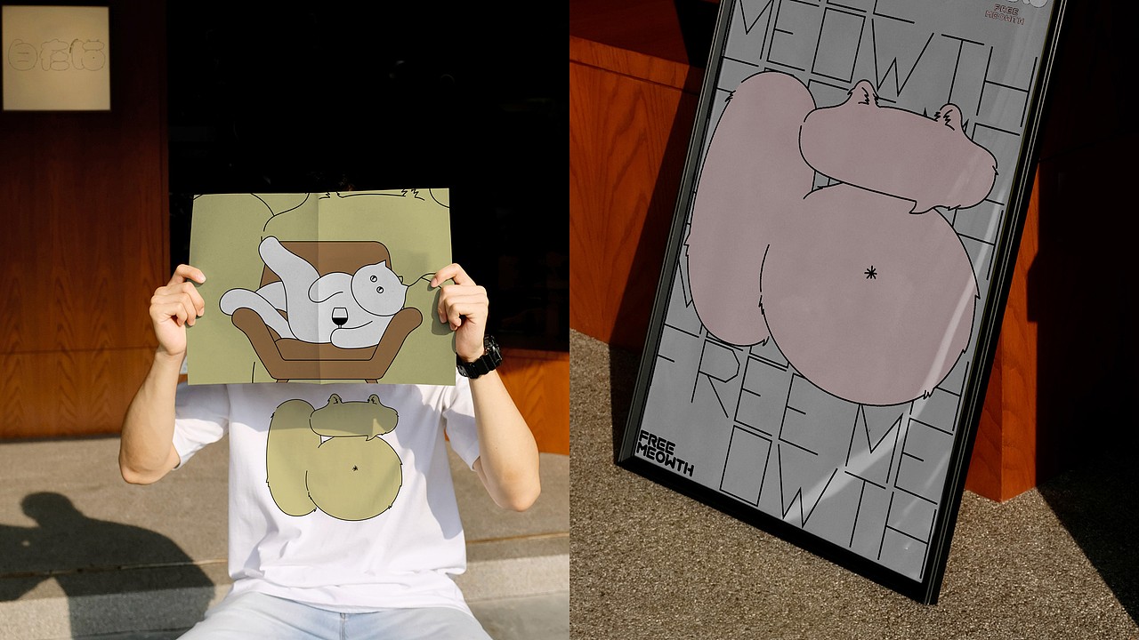 自在喵IP形象（图ZMzgxMzc0MDE2） - IP形象 - 站酷设计师TZX99原创素材 - 站酷ZCOOL