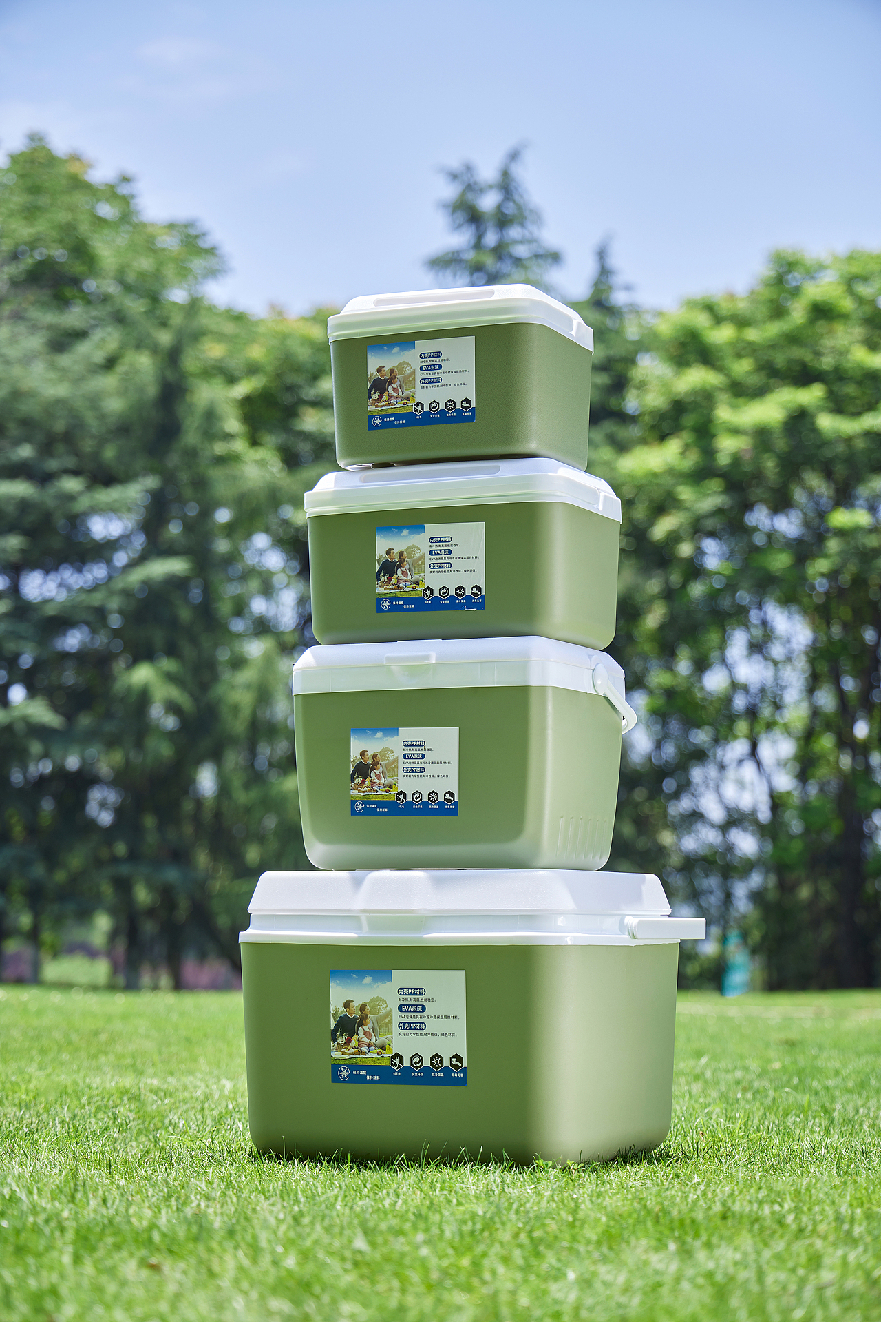 户外露营风--保温箱拍摄