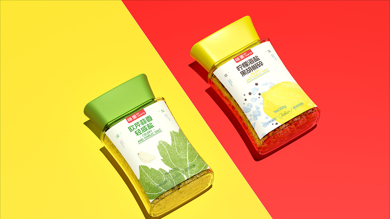 【味里】调味酱料品牌设计/vi/包装/插画