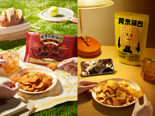 美食摄影/会飞起来的锅巴