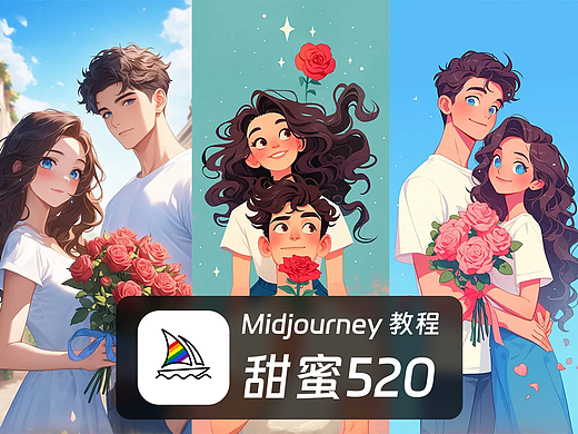 Midjourney 520 插画