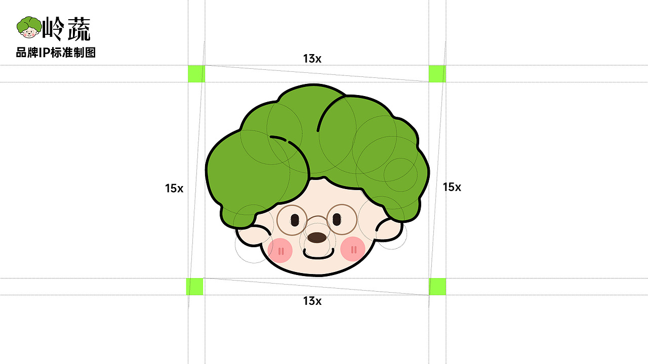岭蔬精灵IP设计