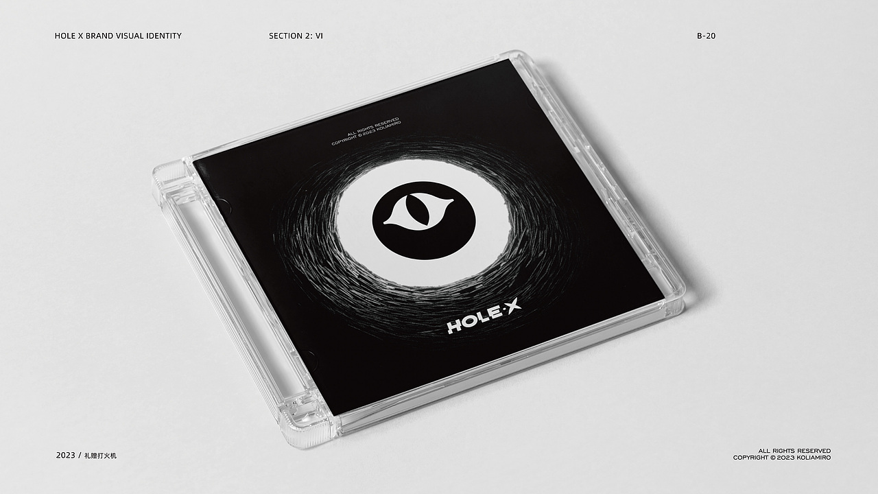 HOLE X Night Club酒吧品牌VI设计案例