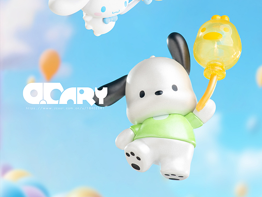 萌趣 Sanrio characters气球环游记萌趣豆 拍摄