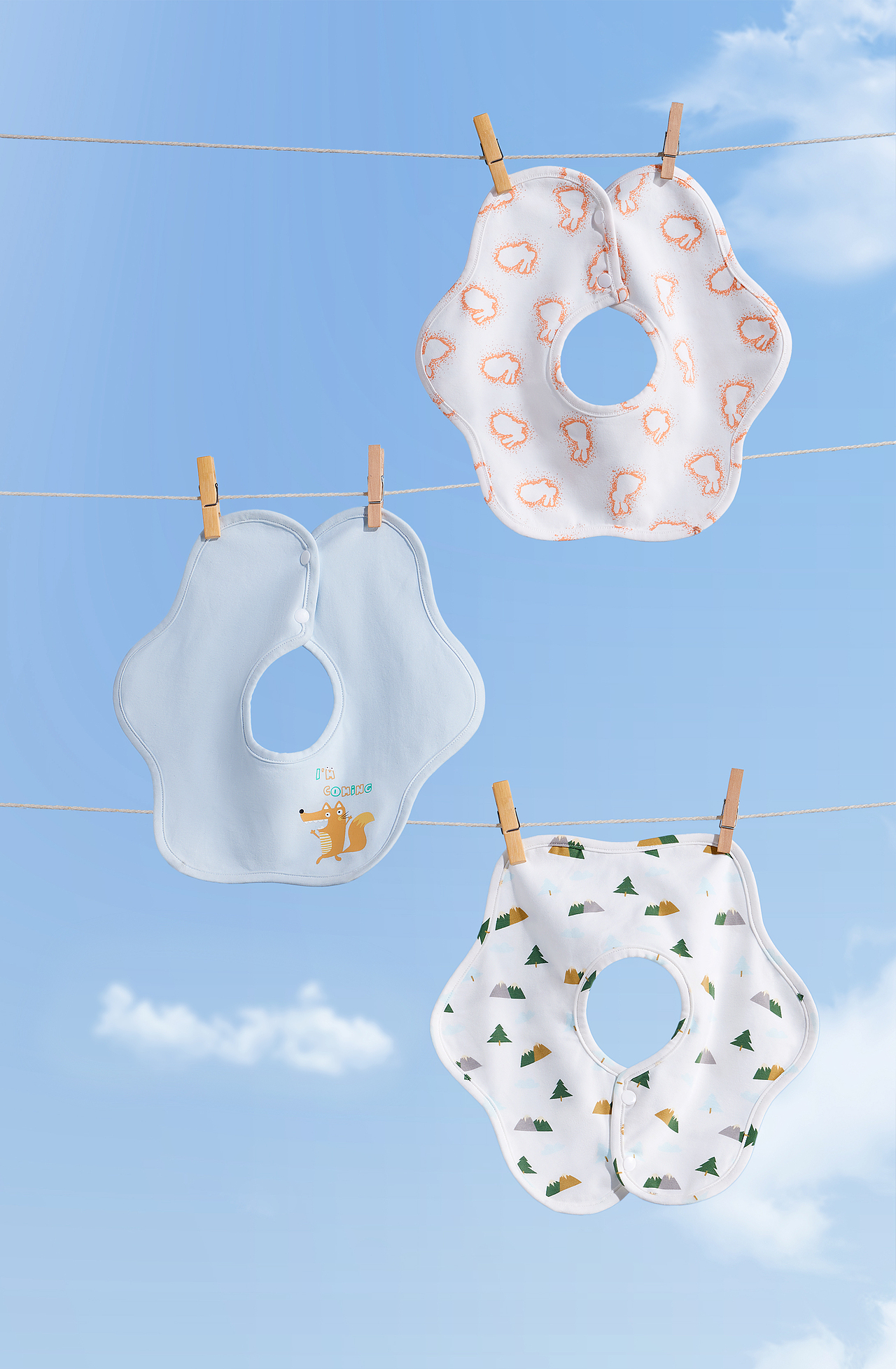 儿童棉品系列 | 宝宝围嘴（图ZMzgxNDM4ODIw） - 修图/后期 - 站酷设计师小尾巴er原创素材 - 站酷ZCOOL