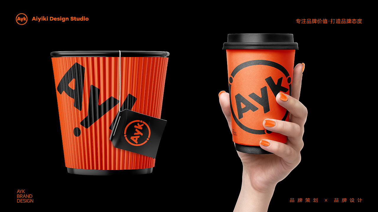 Ayk艾亿客品牌服务机构LOGO设计｜设计 策划｜LOGO VI（图ZMzgxNDQyNDAw） - 品牌 - 站酷设计师大龙DESIGN原创素材 - 站酷ZCOOL