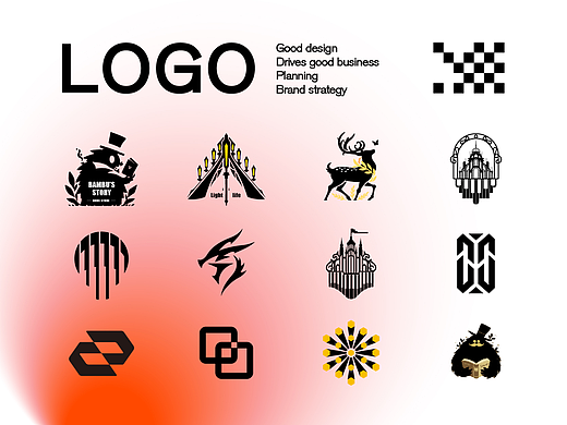 LOGO LOGO LOGO设计 咖啡LOGO 工业LOGO 简约LOGO